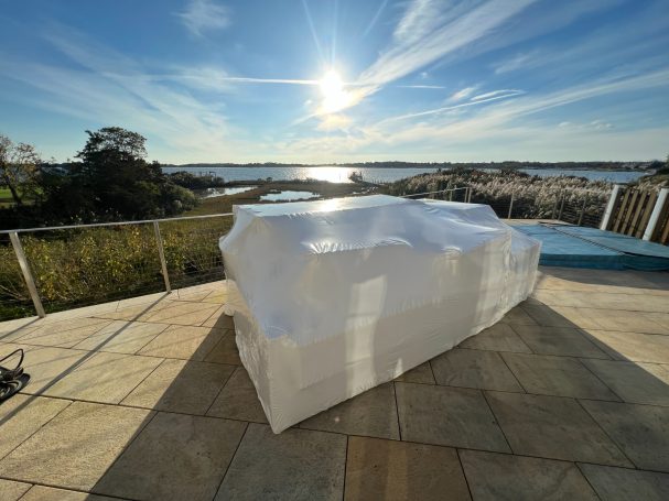 patio furniture shrink wrap