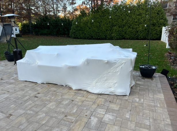 patio furniture shrink wrap